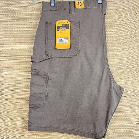 CARHARTT LOOSE FIT CANVAS UTILITY WORK SHORT Size 48 - Picture 5 of 7